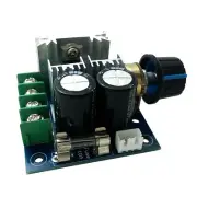 PWM DC Motor Speed Regulator Control Switch 12V 24V 36V 10A Fan Controller B