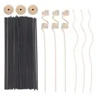 39pcs Reed Diffuser Sticks Set Stick for Home Decoration, Black
