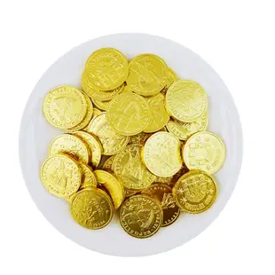 【食尚三味】特級金幣巧克力 300g 小金幣造型巧克力喜糖金幣糖年貨拜拜過年伴手禮 (台灣巧克力)