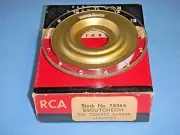 Vintage RCA 78344 Escutcheon for VHF Channel Marker Knob - Lucite NOS
