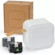 Brother PT-P910BT P-TOUCH CUBE Label Writer Printer for Smartphone & PC Box JPN