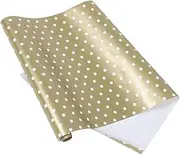 Angoily Roll Elegant Dot Wrapping Paper Roll for Christmas Birthdays and Year Celebrations Stylish and Versatile present Wrapping for All Occasions Soft Aluminized Paper Holiday Decor