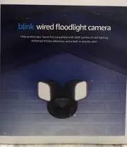 Blink Wired Floodlight Camera - Smart Security Camera, 2600 Lumens, BFM00100U