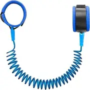 Hooyyene Anti Lost Wrist Link for Toddlers, Safety Toddler Leash, Child Leash, Wrist Leash for Babies and Kids, Children's Safety Wristband for Outdoor, Family Travel(8.2ft/2.5m,Blue)