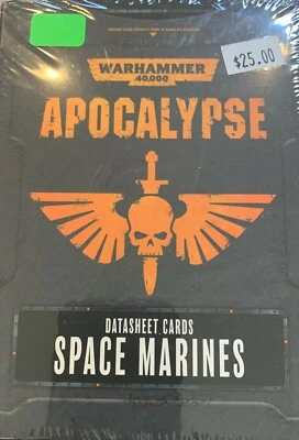 Warhammer 40K Chaos Space Marines Apocalypse Datasheets Cards