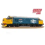 Bachmann 35-309SFX OO Gauge Class 37 37260 'Radio Highland' BR L/L DCC SOUND DEL