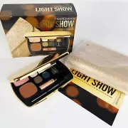 bareMinerals LIGHT SHOW Eyeshadow Lips Set Blush Limelight Bronzer in High Dive