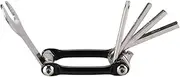 Bike Repair Tool Kit, Portable Cycling Maintenance Set, Chain and Brake Adjuster, Multi-Function Vehicle Fix Gear, Ideal for Commute Cyclists, Trail Riders, Street Use, 7.45x4.1cm