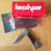 Kershaw 3140 Wildcat Ridge Lockback Folding Knife Wood handles