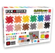Mixed Puzzle Bricks, 6000 Piece (Medium)