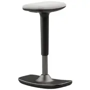 ChairSolutions Leo Black with Linen Seat