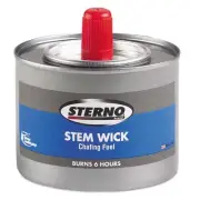 sterno 10102 Chafing Fuel Can With Stem Wick, Methanol, 6 Hour Burn, 1.89 G,