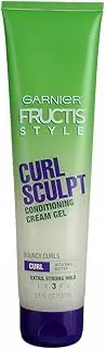 Garnier Fructis Style Curl Sculpt Conditioning Cream Gel 5 Oz (Pack Of 6)