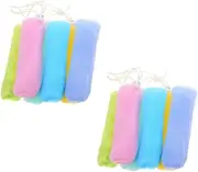 TOVINANNA 12pcs Bubble Net Soap Pouch Cleansing Foaming Net for Soap Storage Wall-hanging Made of Material Random Color