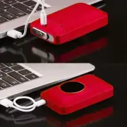 (Red Scorpion)Cigarette Case With Lighter USB Rechargeable Cigarette Case Box