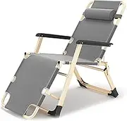 Zero Gravity Lounge Chair, Ultralight Camping Chair Portable Support 330Lbs Lounge Chair, Oversized Padded Zero Gravity Chair, Folding Patio Recliner, Deck Chair for Outdoor Garden Backyard,Blue Loung