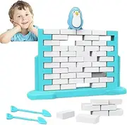 Brick Wall Game - Brick Games, Fun Family Games for Kids | Funny Stacking Brick Toy for Kids, Parent-Child Interaction Toy, Kid Educational Toy for Boys, Girls, Teens, Kids, Adults
