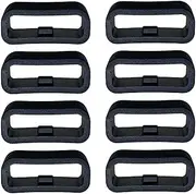 18MM Watchband Fastener Rings Replacement for Garmin Vivoactive 4S/ Vivomove 3S/ Garmin Forerunner 255s/ 255s Music/Forerunner 265S/ Garmin Venu 2S Silicone Band Keeper Retainer Holder Loop