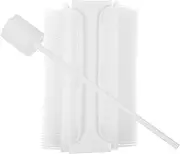 Operitacx Newborn Hair Brush Baby Bath Brush Set Sensory Sponge Comfortable for Infants -friendly