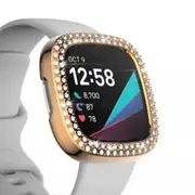 Waterproof Drill Screen Protector Watch Case for Fitbit Versa Watch