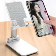 Adjustable and Foldable Phone Holder Stand Cell Phone Stand, Desktop Phone Holder Cradle Dock - 2PACKS