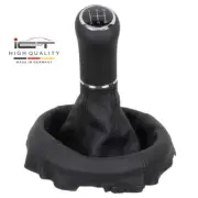 ICT gear shift knob gaiter boot for Mazda RX 8 leather blaack A61