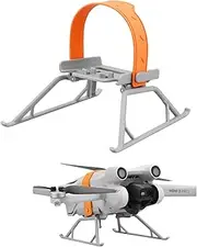 [wtohoby] Foldable Landing Gear For DJI Mini 3 PRO/Mini 3 Drone Extension Leg Increased 25mm With Silicone Banding Strap Support Stand Tripod UAV Camera Drones Accessory