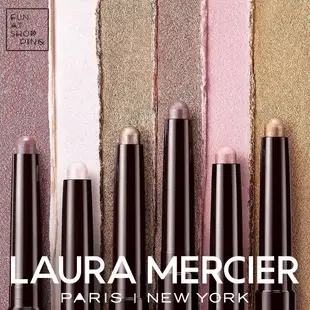 【現貨】Laura Mercier 奢華絲柔眼彩筆 夢露煙燻眼彩筆 眼影筆 玫瑰光燦 LM 臥蠶打亮 預購