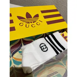 ADIDAS X GUCCI 聯名限量中筒襪