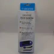 Finger Pulse Oximeter Blood Oxygen Monitor SpO2 Heart Rate Tester