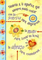 Spanish Love & Romance Cute Butt Backside Hallmark Sinceramente Greeting Card