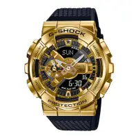 在飛比找蝦皮商城優惠-CASIO G-SHOCK 全金屬外殼 高質感雙顯電子腕錶G
