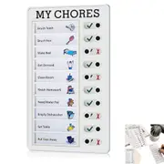 Chore Chart Memo Checklist Board Daily to Do List Planner RV Checklist Notes-Style 2