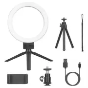 9" Dimmable 80 LED Selfie Ring Light Kit w/ 2 Tripod for Makeup Video Photo