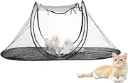 Cat Playpen - Puppy Pen for Indoors | Cat Cage | Foldable Outdoor Breathable Puppy Playpen | Portable Cat Playpen | Travel Puppy Tent Kennel Crate | Small Dog Crate for Small Animals