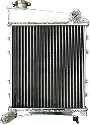 40MM Aluminum Radiator Compatible For Austin Rover Mini Cooper S/Morris 1275 GT MT 1967-1991 ALL MODELS & OR With FAN(Radiator Only)