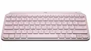 LOGITECH MX KEYS MINI MINIMALIST WIRELESS ILLUMINATED KEYBOARD (ROSE) - New