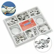 1 Set TOR VM Dental Matrix Bands Sectional Contoured Matrices Wedges Ring Clamp