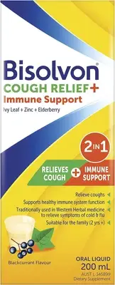 Cough Relief + Immune Support - Relieves Coughs - Supports Healthy Immune System