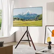 HXDream Floor TV Stand,TV Mount with Adjustable Height and 180° Orientation,Fits 32-75 inch TV or Monitor,Suitable for Conference Rooms, Office Areas, Living Rooms, Dining Rooms, bedrooms