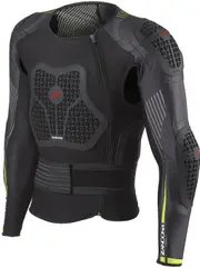 Zandona NetCube, protector jacket Level-2 , color: Black/Grey/Neon-Yellow , size: X6 L