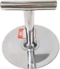Korean Style Pancake Hotteok Hand Presser All Stainless Steel T-Shape Handle Eas