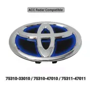 12-17 NEW TOYOTA CAMRY FRONT GRILLE CHROME BLUE EMBLEM 2013 2014 2015 2016 2017 (for: Toyota)