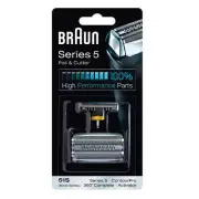 Braun 51S Electric Shaver Foil & Cutter Head Replacement Pack Silver Series 5