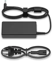 45W 19.5V 2.31A Laptop Charger for HP Pavilion X360 11 13 15 elitebook Folio 1040 g1 Zbook 14u G4 G5 15u 15 G3 touchsmart 11 13 15 Stream 13 11 14 4.5X 3.0mm Blue Tip AC Adapter Power Supply H