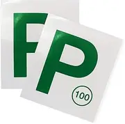 Handy Hardware 2PCE Green P Plates Magnetic | Easy to Use (NSW Only)
