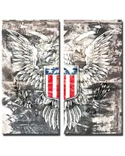 Ready2HangArt Born2BWild XXIX Canvas Wall Art by Tristan Scott