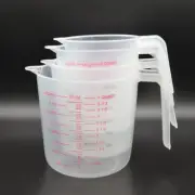 Small Measuring Cup Plastic Jug Beaker Kitchen Tool For Laboratories Parts US