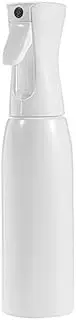 Spray Bottle for Hair (10.1oz/300ml) Empty Ultra Fine Plastic Water Mist Sprayer –Spray Bottle–For Hairstyling, Cleaning, Salons, Plants, Essential Oil Scents & More. (white)