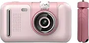 Kids HD Digital Camera Pink - Children's Selfie Photo Video 2.4 Inch Screen